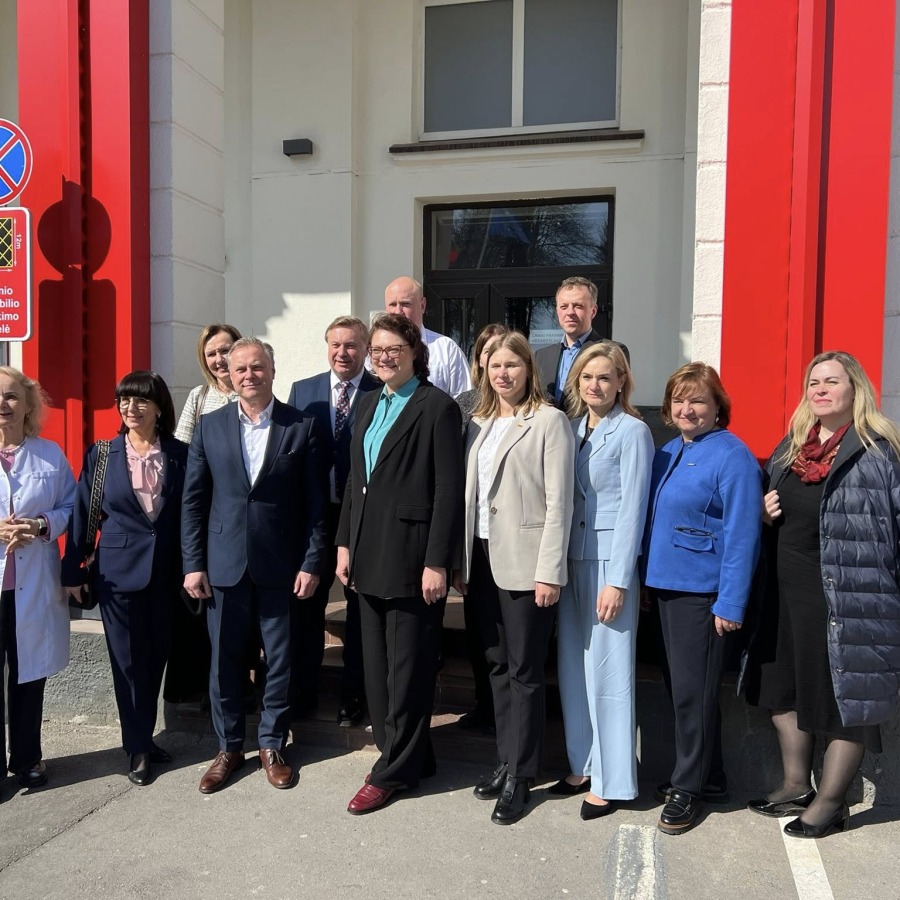 Sveikatos apsaugos Ministrės Marijos Jakubauskienės vizitas Kretingos ligoninėje