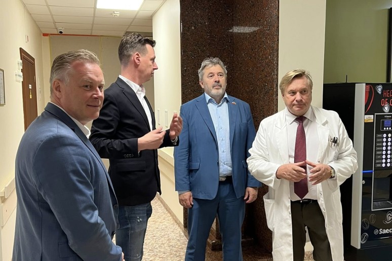 Kretingos Ligoninėje - Čekijos Ambasadoriaus vizitas-0005