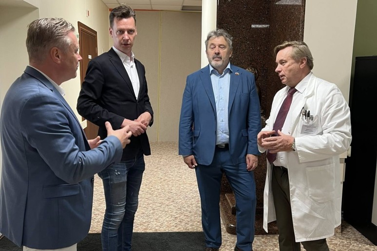 Kretingos Ligoninėje - Čekijos Ambasadoriaus vizitas-0006