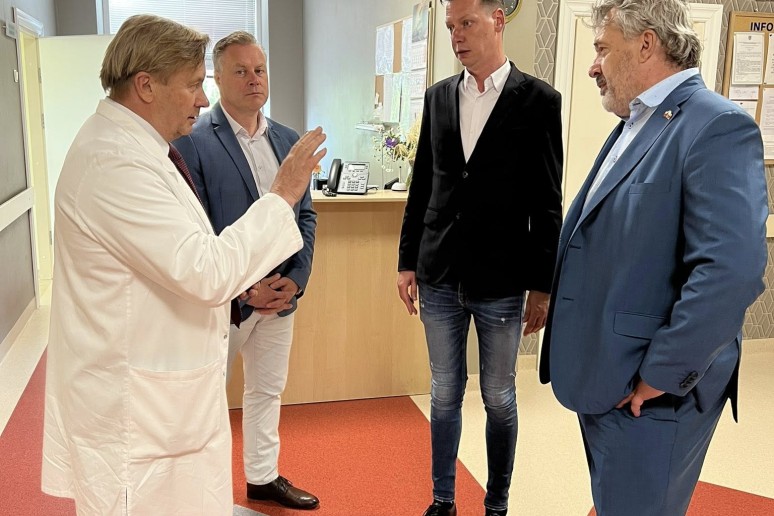Kretingos Ligoninėje - Čekijos Ambasadoriaus vizitas-0007