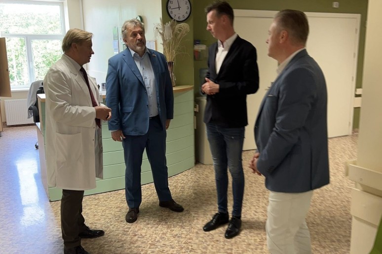Kretingos Ligoninėje - Čekijos Ambasadoriaus vizitas-0008