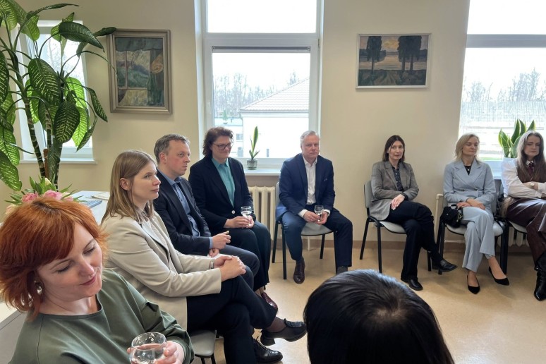 Sveikatos apsaugos Ministrės Marijos Jakubauskienės vizitas Kretingos ligoninėje-0018