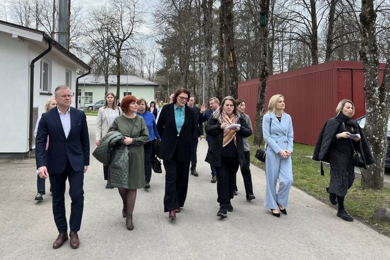 Sveikatos apsaugos Ministrės Marijos Jakubauskienės vizitas Kretingos ligoninėje-0019
